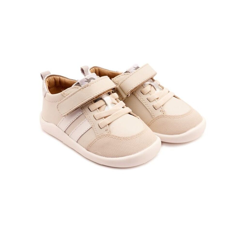 Old Soles Bowler Ground Leather Sneaker, White